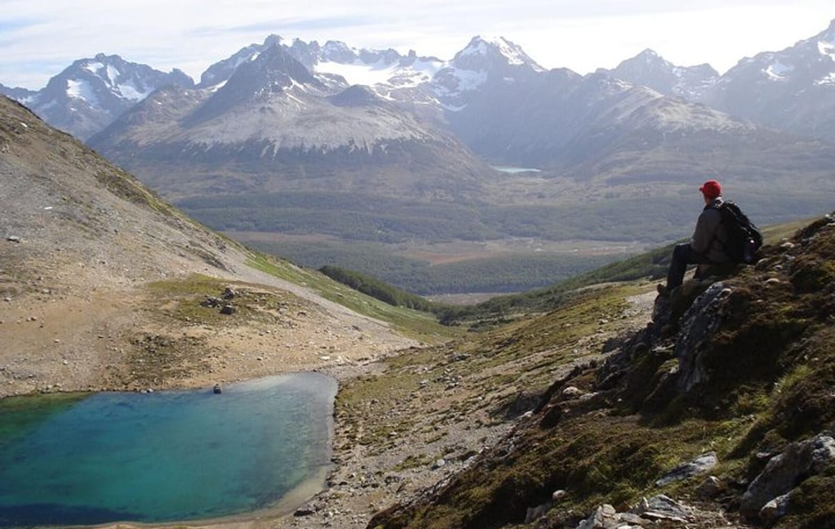 Turquoise Lagoon and Carbajal Hill Trekking from Ushuaia