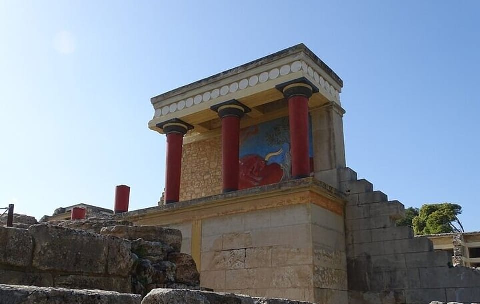Private Guided Tour to Knossos Palace&Shopping in Heraklion City