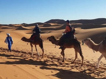 Two Nights in Merzouga Desert with Camel and Jeep Tours