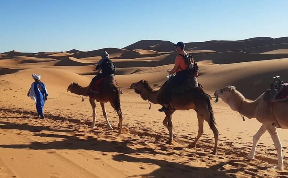 Two Nights in Merzouga Desert with Camel and Jeep Tours
