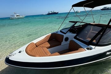 Private Speedboat and Snorkeling Trip to Orange Island, Hurghada