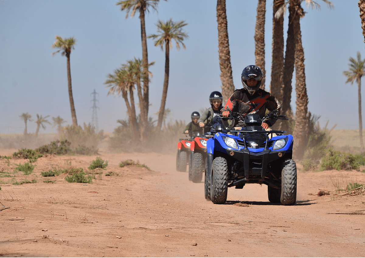 Quad Bike Adventure in Marrakech Palmeraie