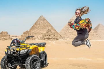 4×4 Desert Safari, Sandsurf, and Camel Ride Private Tour from Cairo