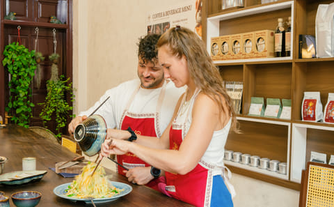 Hanoi Vegetarian Cooking Class at Local Beans Roastery