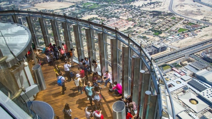 The View at the Palm, Dubai Mall Shopping, Burj Khalifa 124/125th floor and Musical Fountain Show tour with Private Transfers