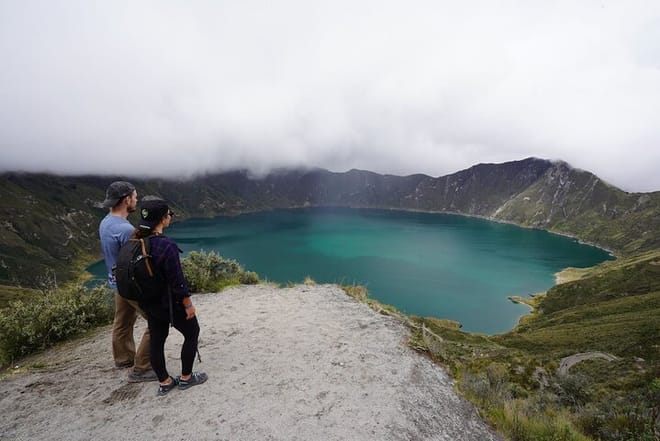 Quilotoa Lagoon