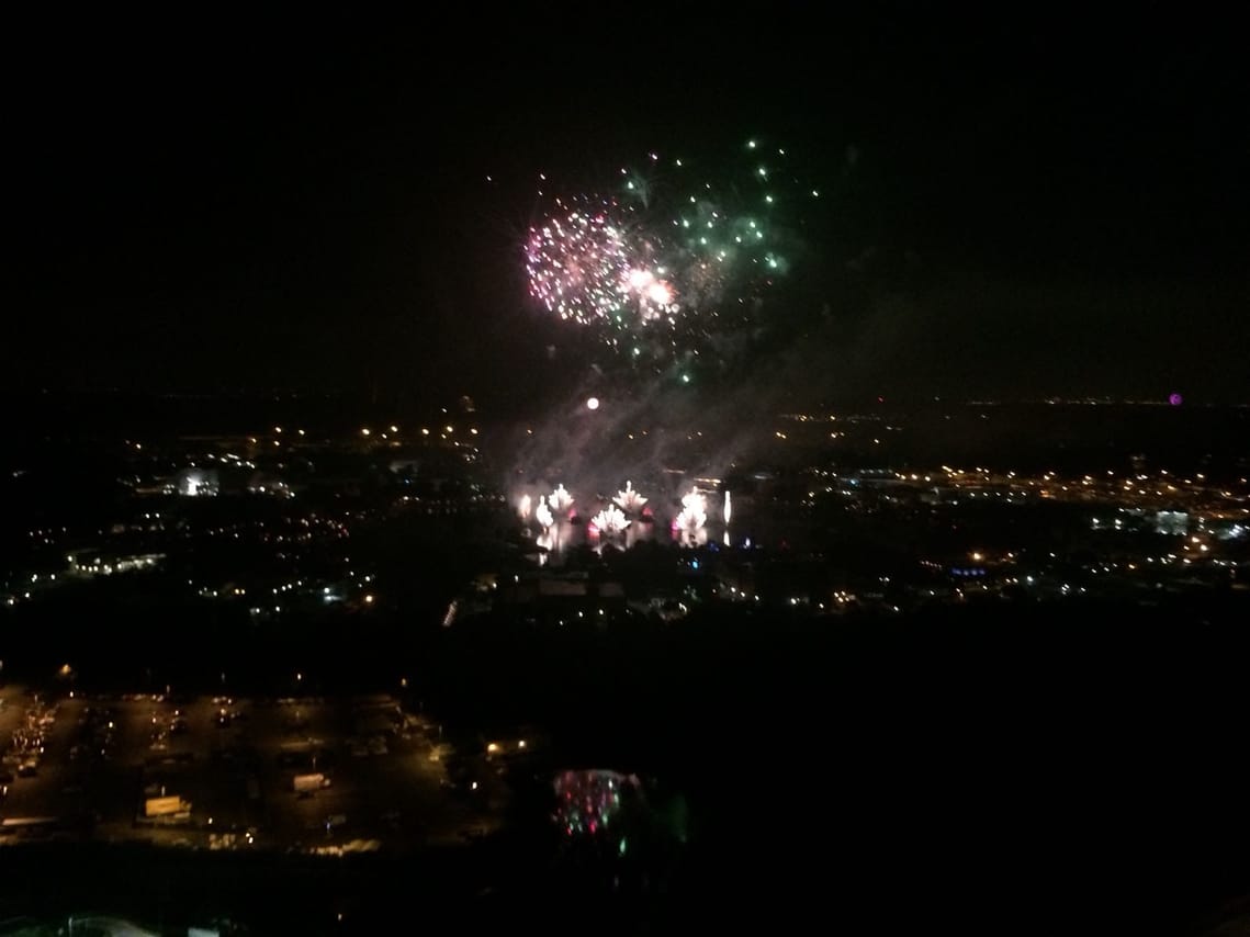 Limited Time Halloween & Christmas 77 Miles Fireworks Tour over all the Theme Parks 9