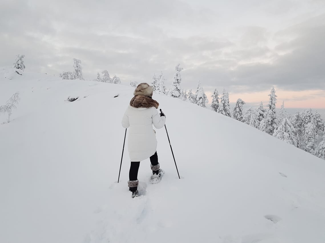 Amethyst Mine Visit with Snowshoes 8