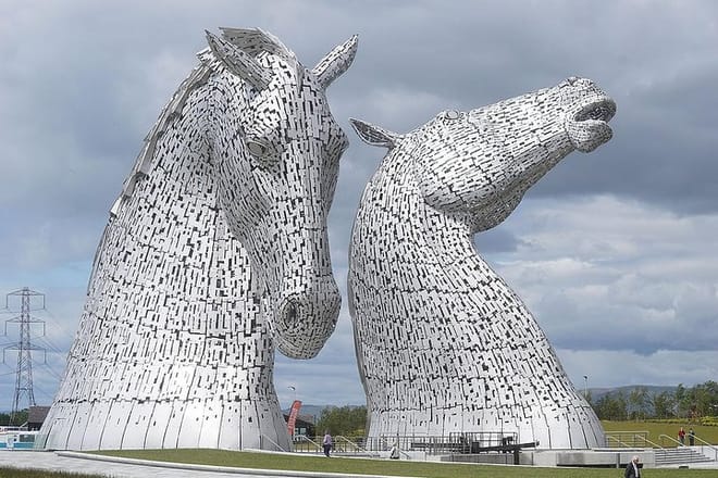 Day Trip to Falkirk to Visit the World-Famous Kelpies and Falkirk Wheel