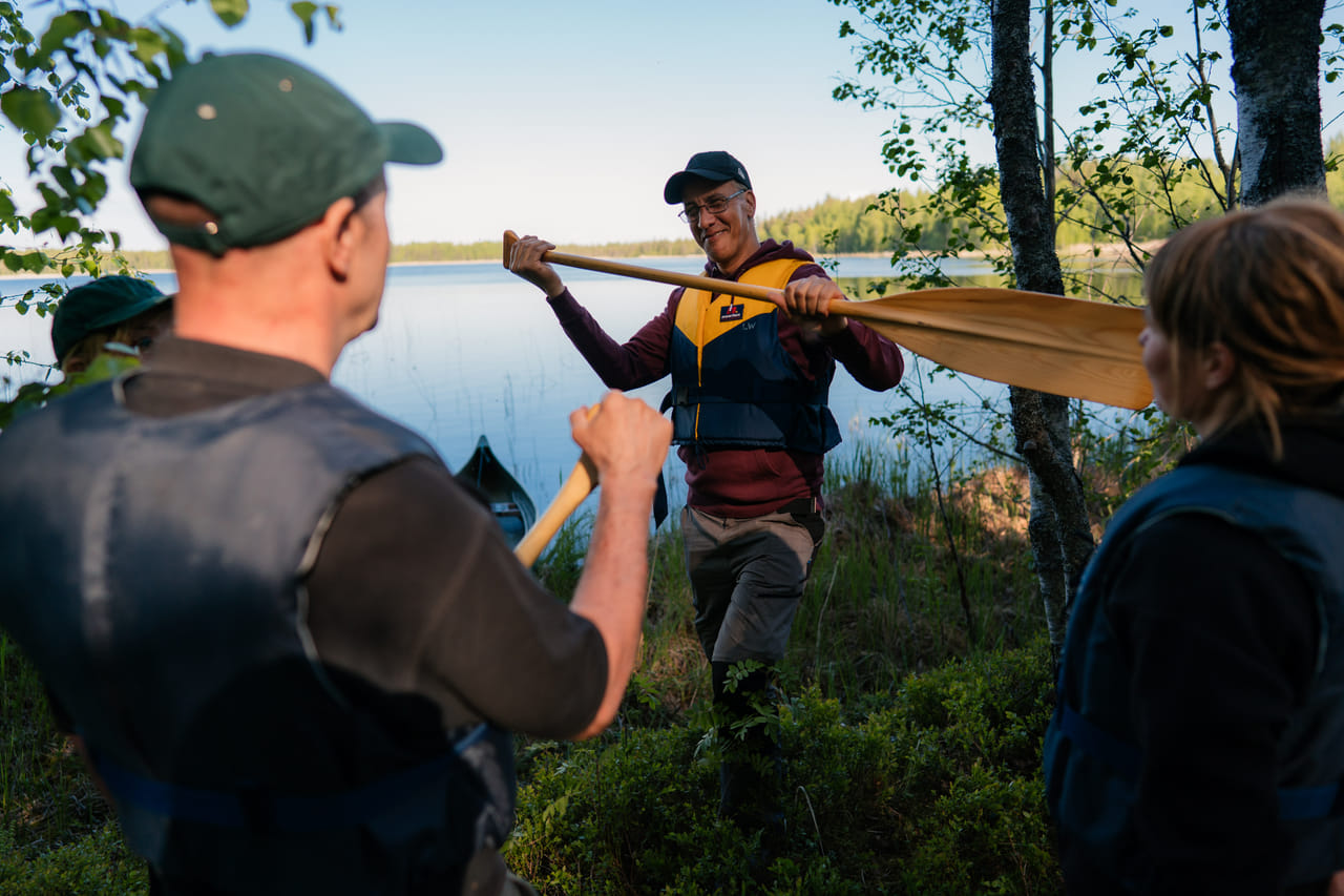 Caves, Cliffs & Canoe Adventure at Kätkävaara 6