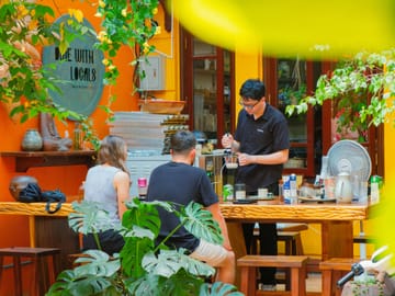Hanoi Coffee Brewing Class with Snacks and Wine Tasting