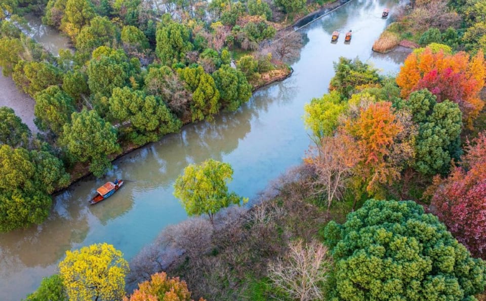 Xixi Wetland National Park Eco-Tour and Boat Ride in Hangzhou