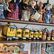Shops with artefacts made by locals
