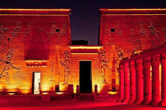 Aswan: Sound and Light Show at Philae Temple