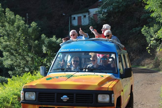 private, half-day tour of Madiera in an open top safari jeep 8