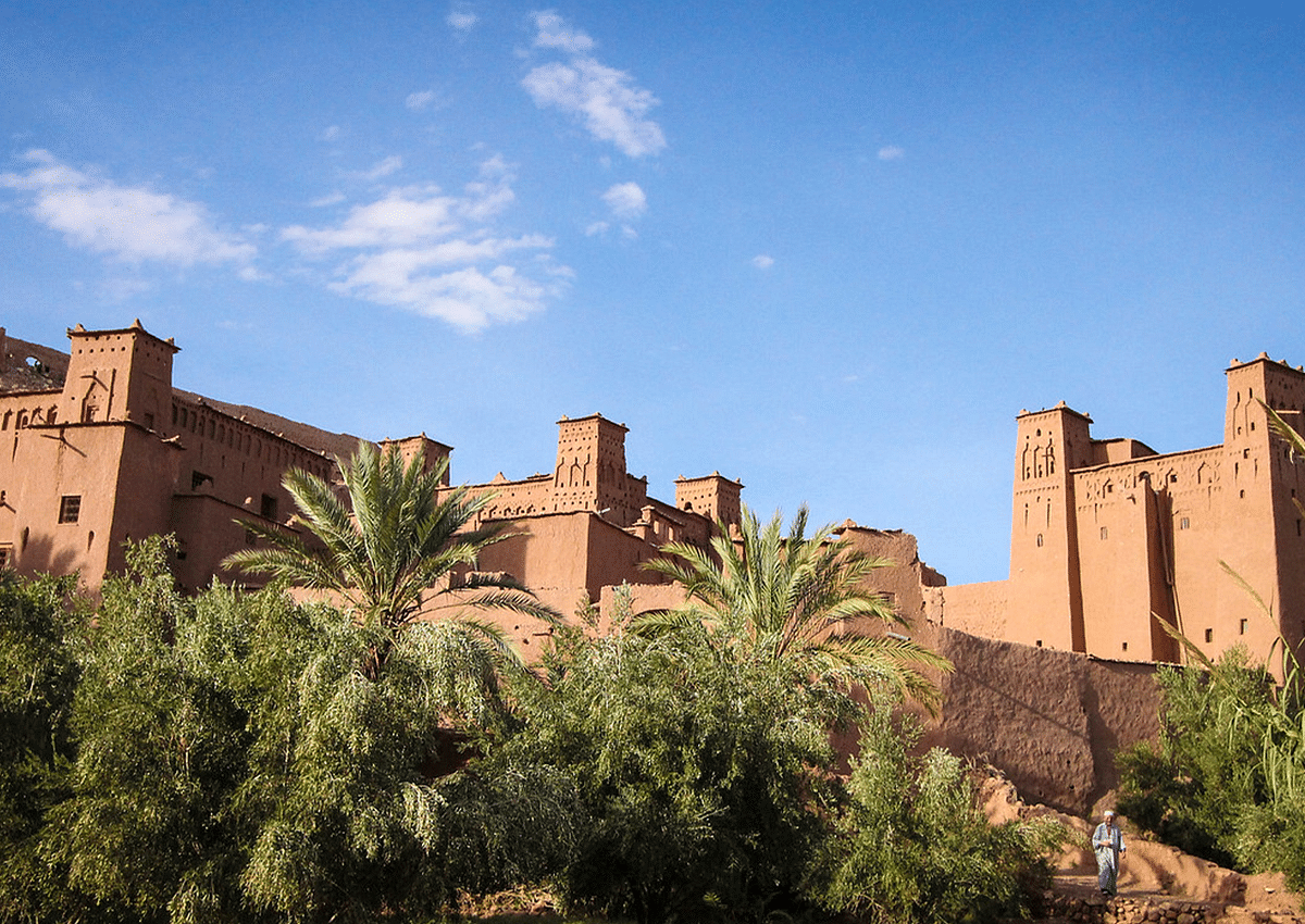 7 Days Private Tour to Chefchaouen Blue Streets and Merzouga Desert from Marrakech with Luxurious Desert Camp