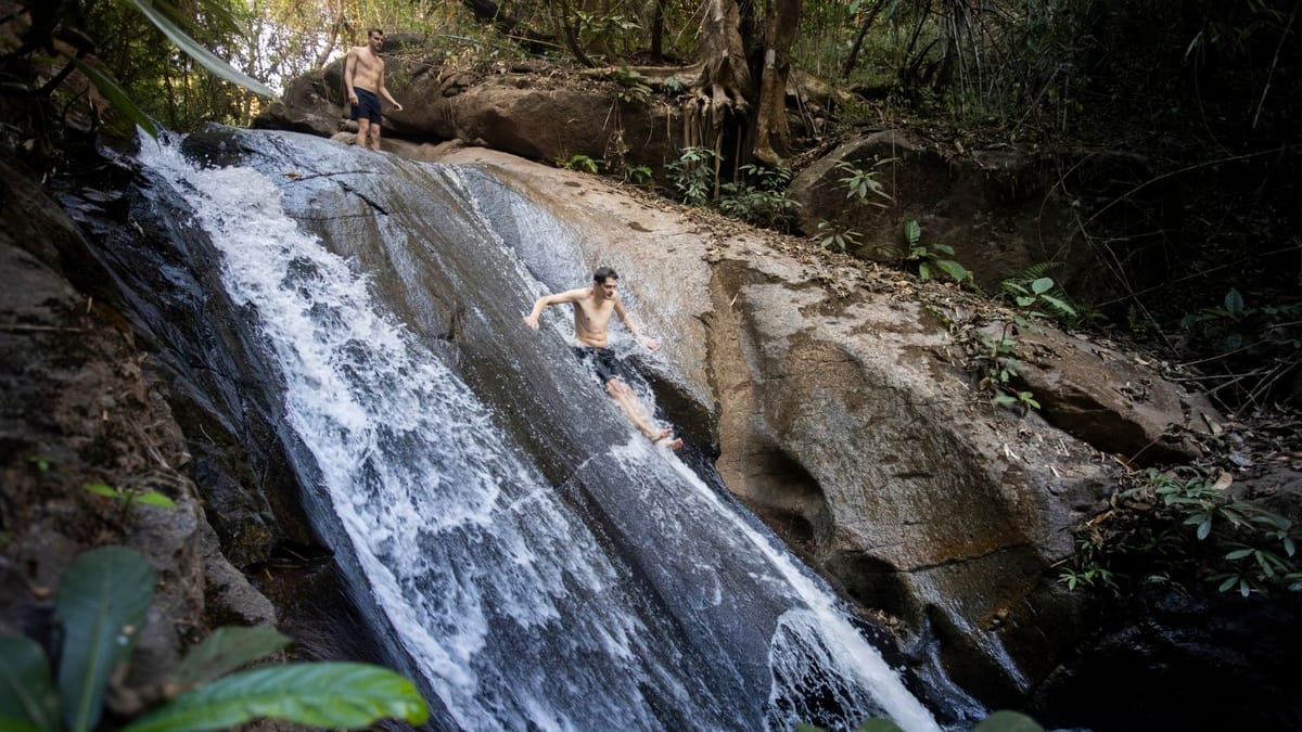 Chiang Mai Half-Day Adventure: River Tubing & Waterfall Slide