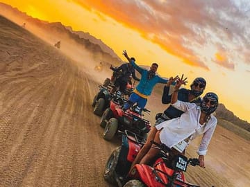 ATV Quad Bike Safari Sharm El Sheikh Camel Ride BBQ Dinner Show