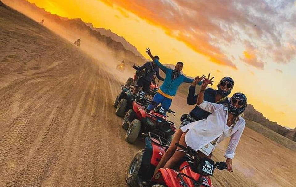 Sharm El Sheikh Desert Safari with ATV, Camel Ride, and BBQ
