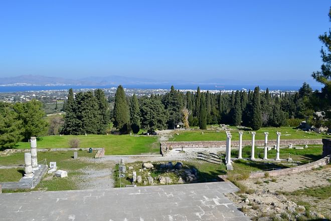 Ruines d'Asklipion, île de Kos, Grèce