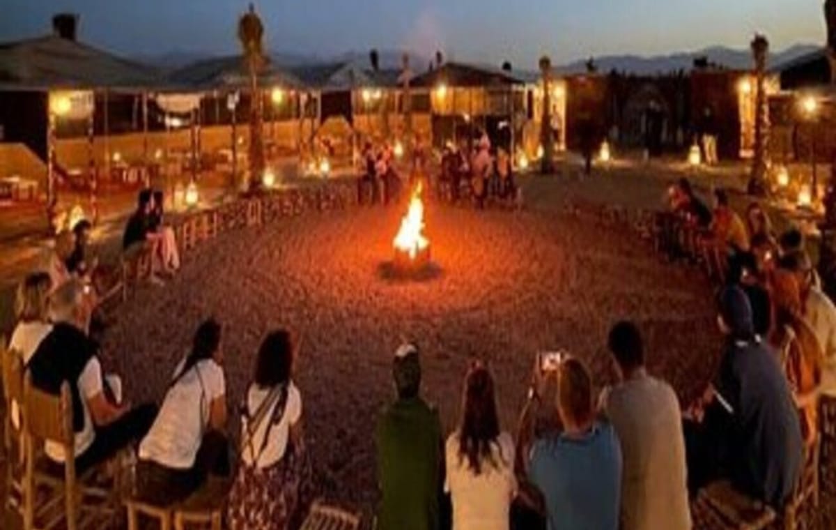 Agafay Desert Experience Camel Trek, Quad Ride & Dinner Show