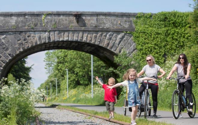 Cycling the Great Western green way. Mayo. Self-guided.  7
