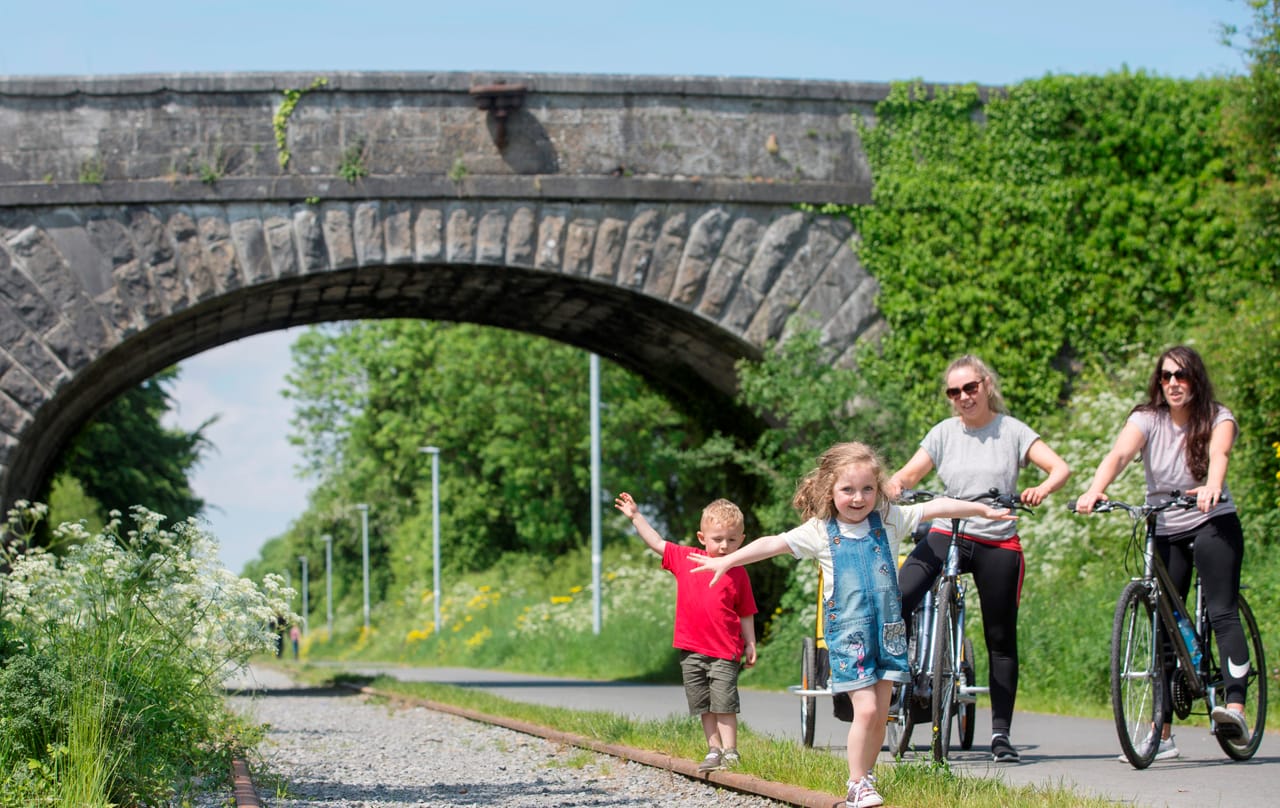 Cycling the Great Western green way. Mayo. Self-guided.  7