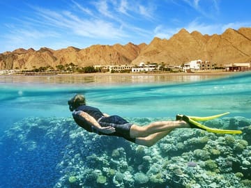 Dahab Day Tour: Snorkeling, ATV Biking, and City Exploration