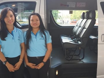 Private Van Charter with Airport Transfer in Si Sunthon