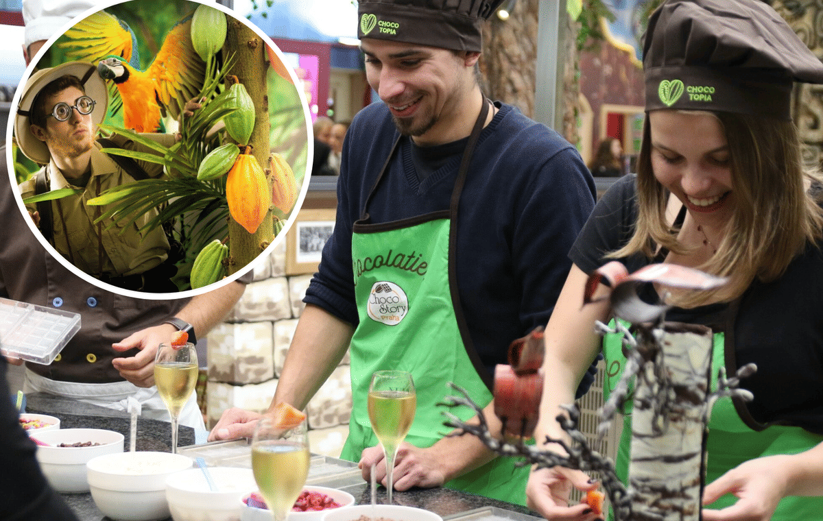 Chocolate workshop with factory tour