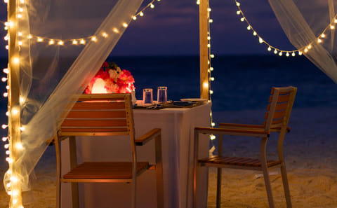 Private Beach Dinner Experience in Fuvahmulah, Maldives