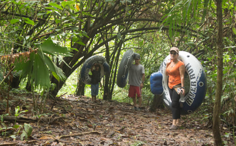 Tubing Adventure in Corcovado, Drake Bay, Costa Rica