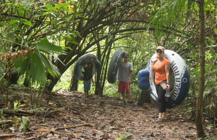 Tubing Adventure in Corcovado, Drake Bay, Costa Rica