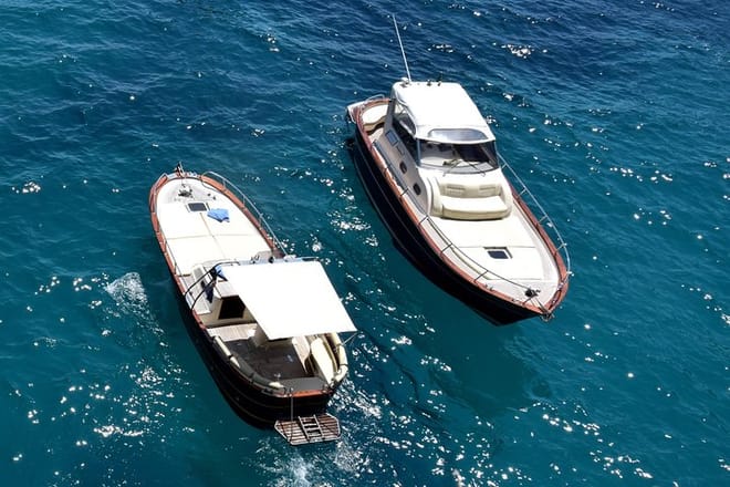 2) Sorrento: Positano & Amalfi Private boat tour 7hrs 2