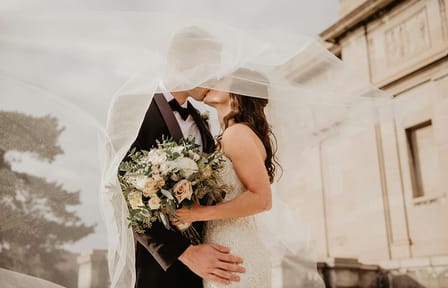 Wedding Photoshoot at the Colosseum in Rome