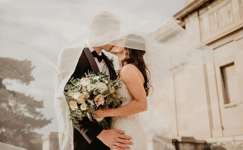 Wedding Photoshoot at the Colosseum in Rome