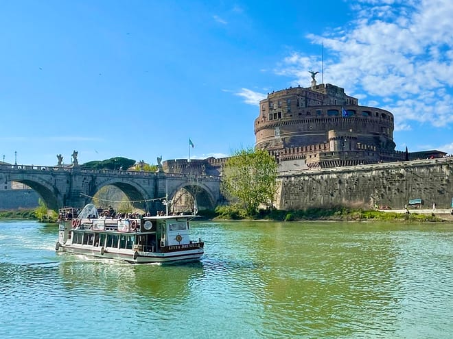 Rome Tiber River Boat Flexible Ticket Options