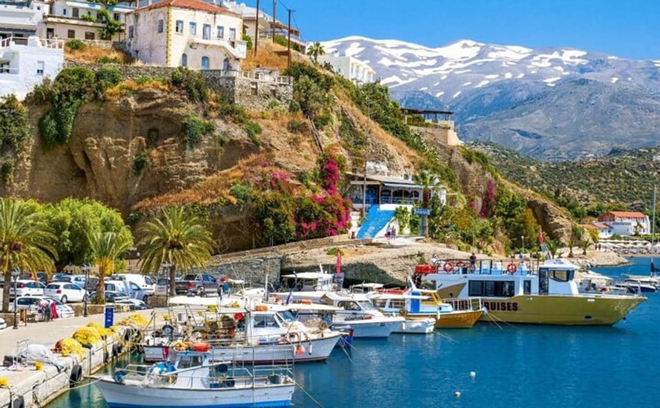 Full Day Bus Tour of Agia Galini, Matala, and Spili