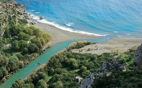 Private Day Tour to Preveli Palm Beach from Rethymnon