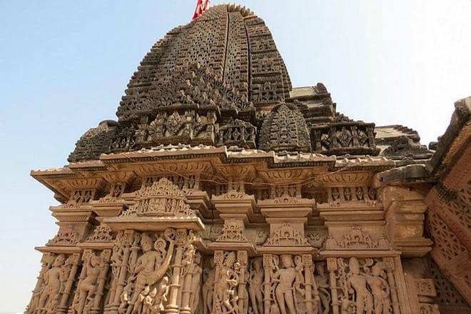 Inside Part of Osian Temple