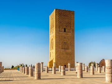 Casablanca to Rabat Day Trip Royal Palace Hassan Tower Oudayas