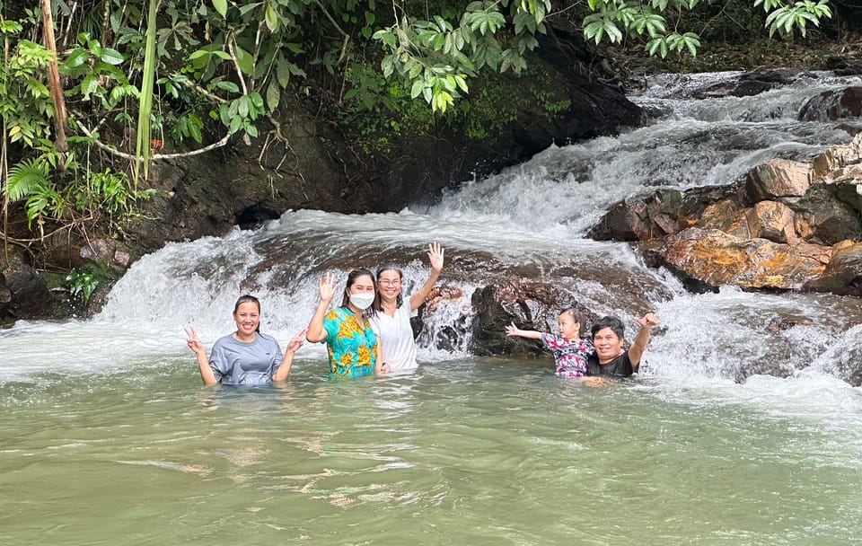 From Phuket to Khao Lak Elephant Sanctuary Tour with Waterfall and Lunch