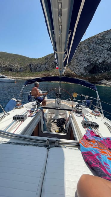 Palermo: Romantic Sunset Private Sailboat Tour with Dinner 5