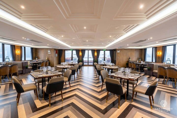Ambassador Day Cruise - Halong Bay 5 Star Day Cruise from Harbor