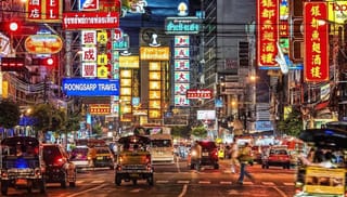 Bangkok China Town Evening Food Tour & Private Tuk-Tuk Ride