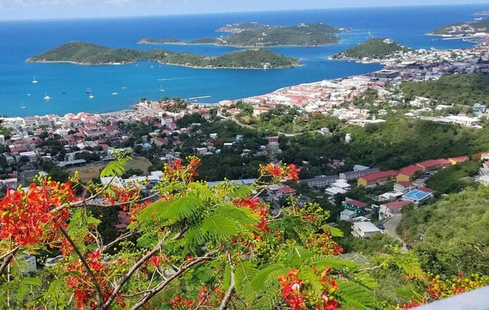 Scenic Skyline Drive and Beach Tour in Charlotte Amalie