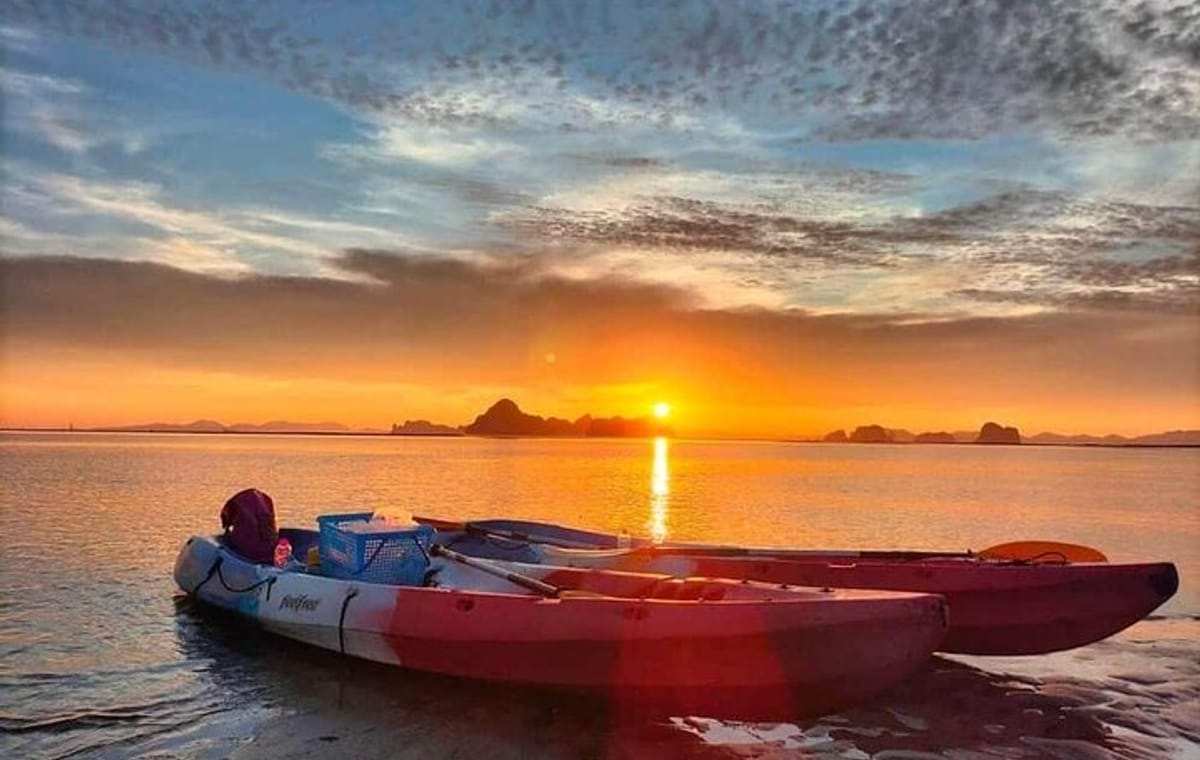 Krabi Sea Kayaking Tour Adventure at Ao Thalane