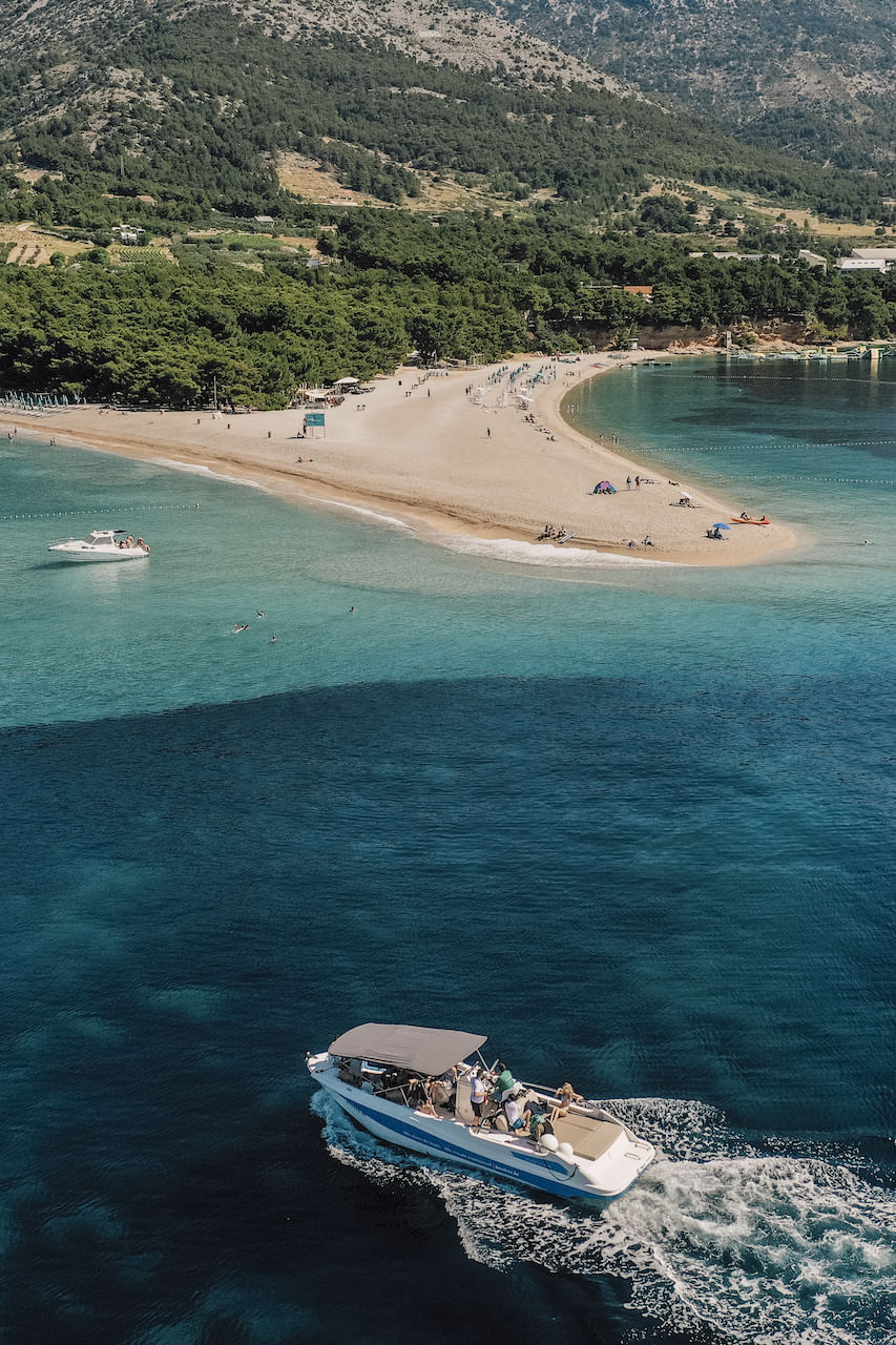 Private - Golden Horn beach on Island Brač & Hvar tour