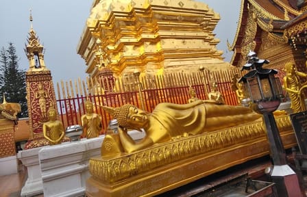 3-Hour Hike round trip Monk Trail to Wat Doi Suthep from Chiang Mai