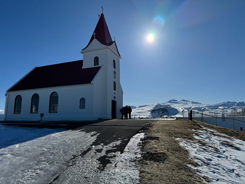 This hilltop church on a clear sunny day is a stop not to be missed.